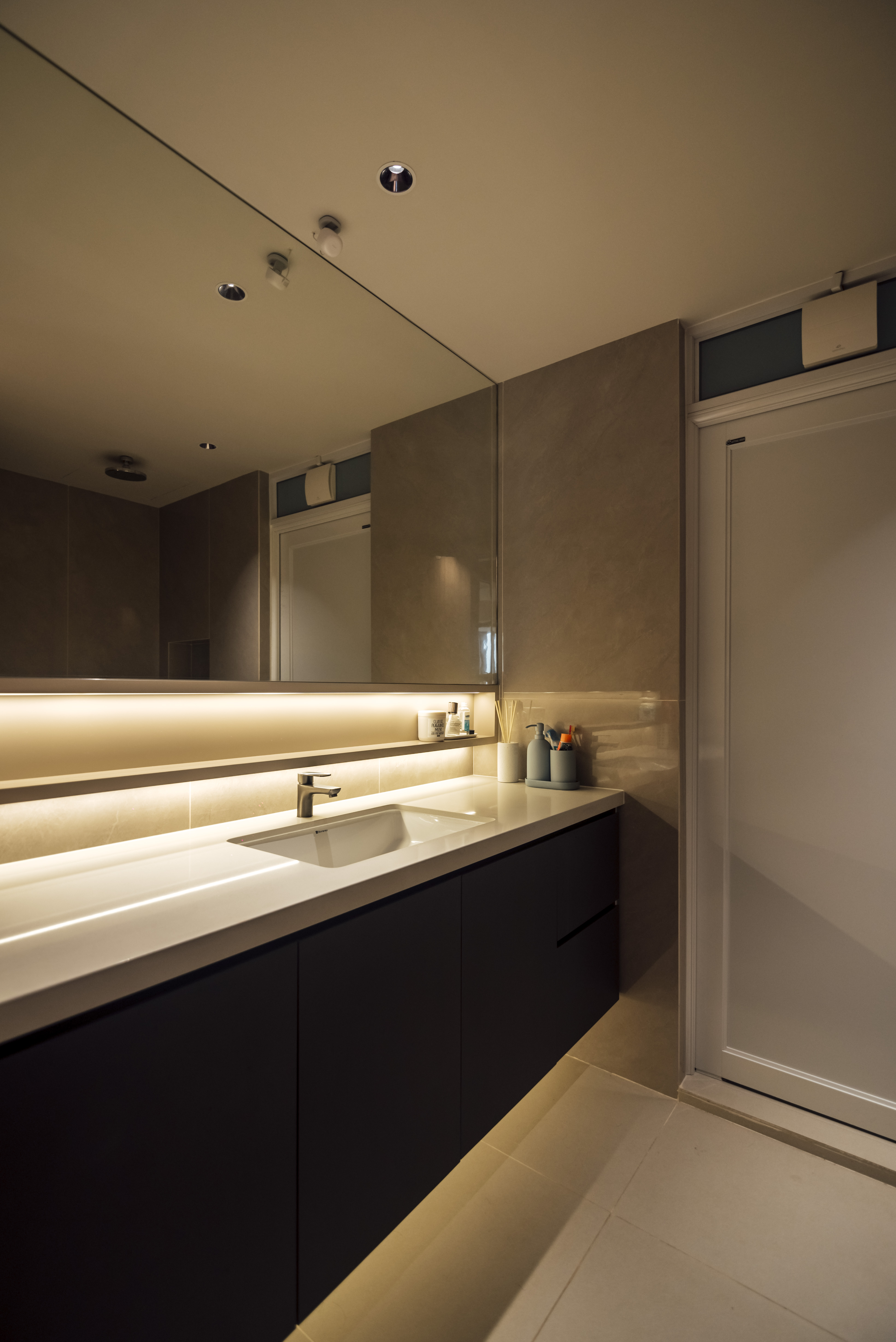 Molek Pine Luxury — warm minimalist residential interior design Johor Bahru Malaysia